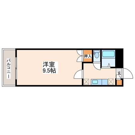 マーカス新町の物件間取画像